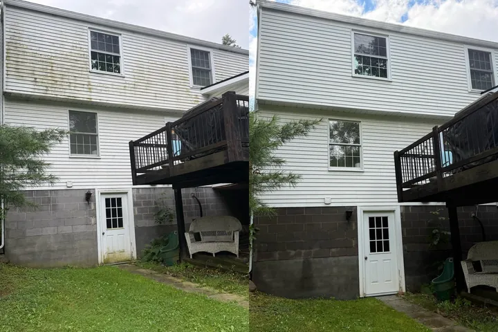 Heavy-Duty House Wash in Chagrin Falls, OH - job photo by Patty's Pressure Washing