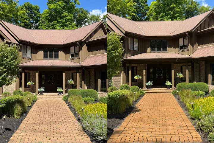 Why This Russell Township Client Has Us Back Every Season - job photo by Patty's Pressure Washing