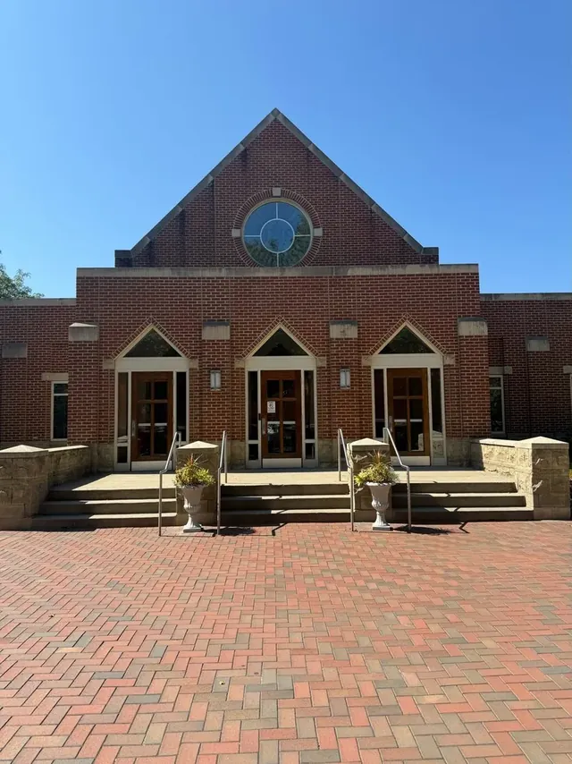St. Mary's Chapel at St. Ignatius High School in Cleveland, Ohio, before cleaning